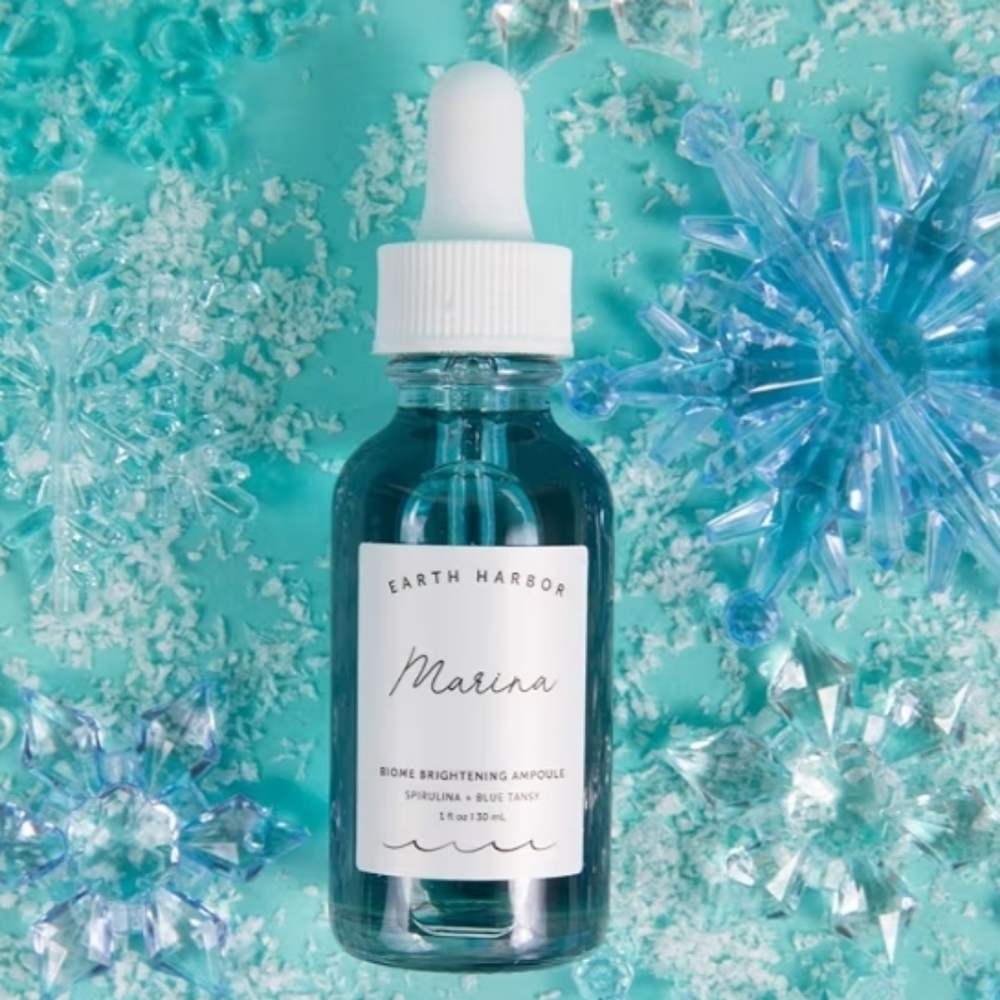 Earth Harbor Marina Biome Brightening with Spirulina & Blue Tansy, 1oz, NIB